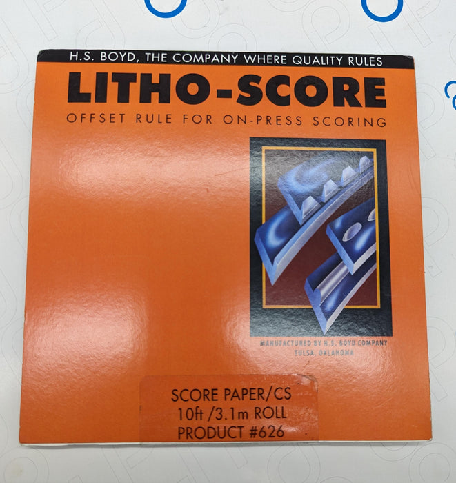 Litho-Perf 10' #607 Centro Cartón