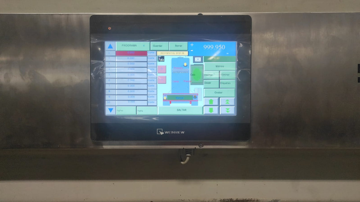 Programador Digital para Guillotinas 7 pulgadas