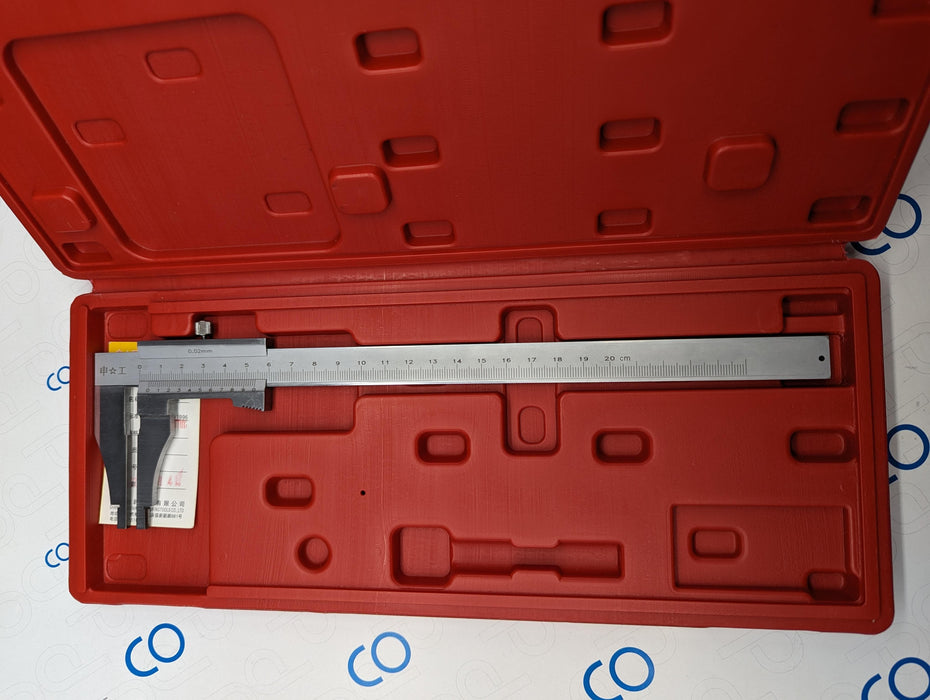 Calibrador pie de Rey de 0-200MM 0-8