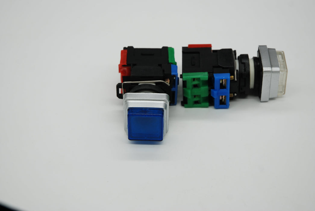 00.780.2320 - Botón pulsador luminoso Azul